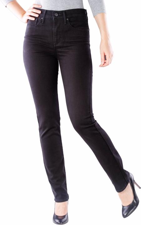 Produktbild Levis 724 Jeans High Straight black sheep (W28/L32)