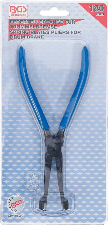 Actual product image BGS Spring Plate Pliers for Drum Brakes (Rear brake, Brake kit)
