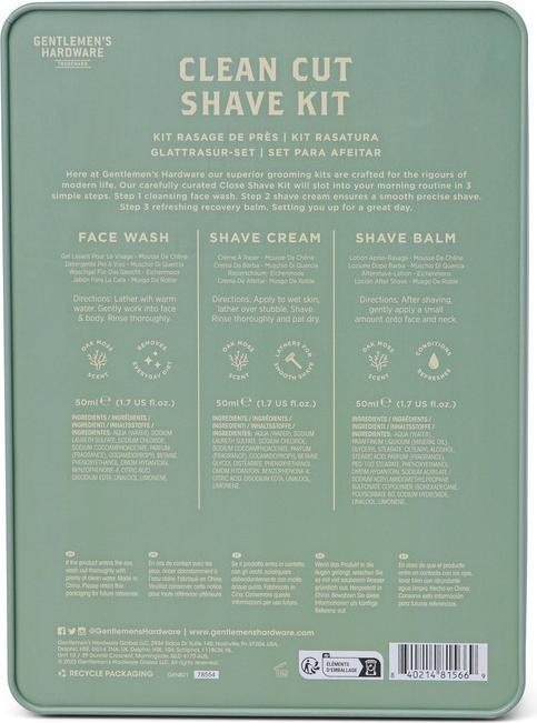 Produktbild Gentlemen's Hardware Clean Cut Shave Kit