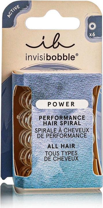 Produktbild Invisibobble Hair band Power Crystal Clear 6 pcs (Haargummi)