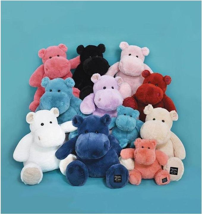 Produktbild Doudou et Compagnie Hippo, schwarz 25cm (25 cm)
