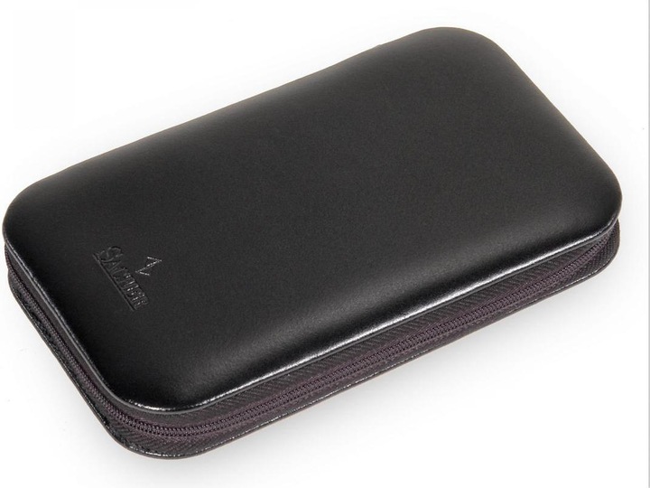 Produktbild Sacher TR600R.0104 - 10-teilig Maniküretui Manikürenset schwarz Leder