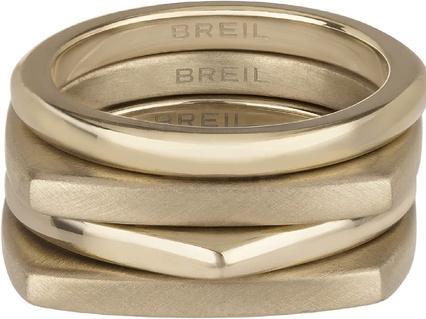 Produktbild Breil ModernÃ­ sada pozlacenÃ½ch prstenÅ¯ New Tetra TJ302 - Circuit: 57 mm (57)