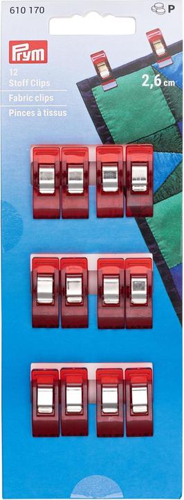 Actual product image Prym Fabric clips