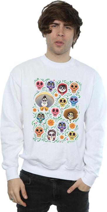 Produktbild Disney Coco Heads Pattern Sweatshirt (4XL)