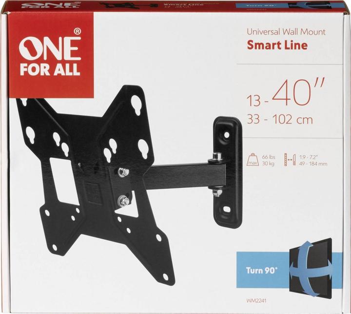 Produktbild One for All Smart WM2241 (Wand, 30 kg, 13" - 40")