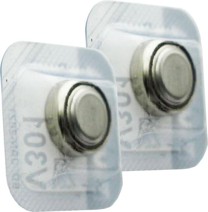 AccuCell Batterie für Garmin Vivofit 4, Batteriesatz Garmin Vivofit 4, 2x Knopzellen Batterie (2 Stk., Gerätespezifisch, 110 mAh)