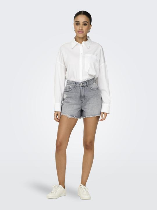 Immagine prodotto Only ONLGABI Hohe Taille Normal geschnitten Jeans-Shorts Jeans-Shorts (M)