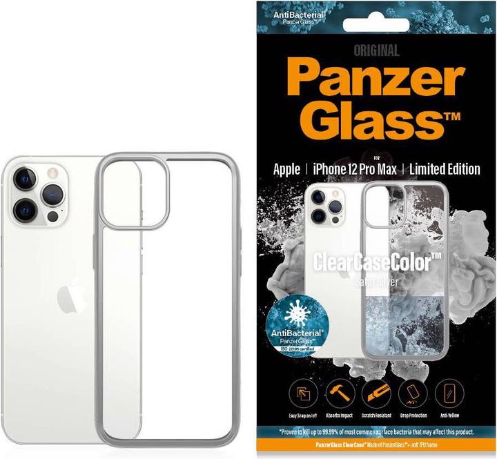 Actual product image PanzerGlass 0272 Cell Phone Protective Cover Transparent (Apple iPhone 12 Pro Max)