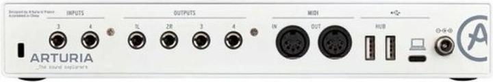 Actual product image Arturia MiniFuse 4 White (6.3mm jack, USB)