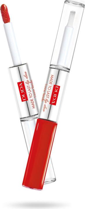 Actual product image Pupa Milano Made to last Lip duo Imperial Red (018)