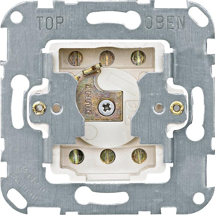 Actual product image Merten 318501 Electric switch aluminum