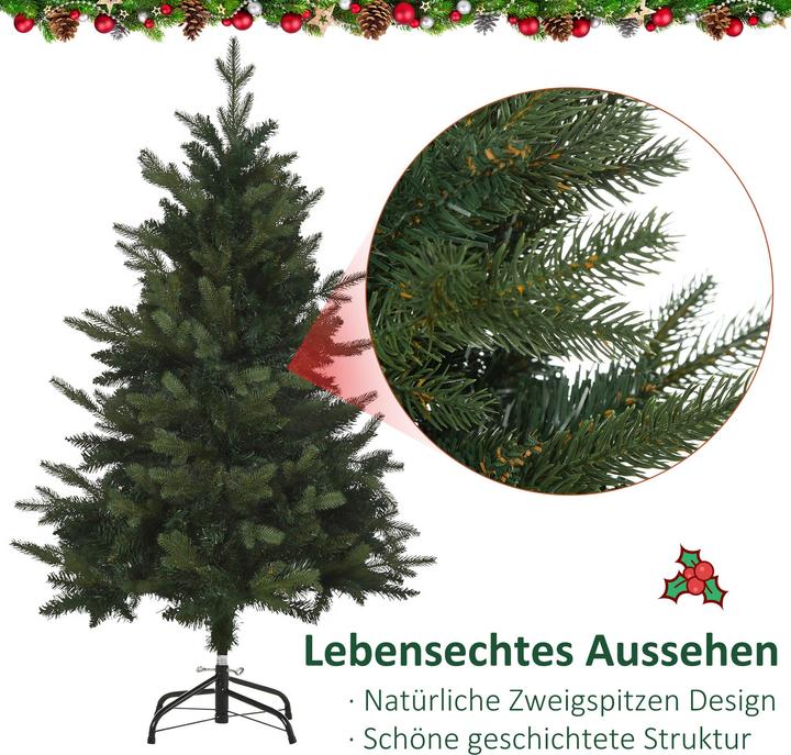 Actual product image Homcom Artificial Christmas tree (120 cm)