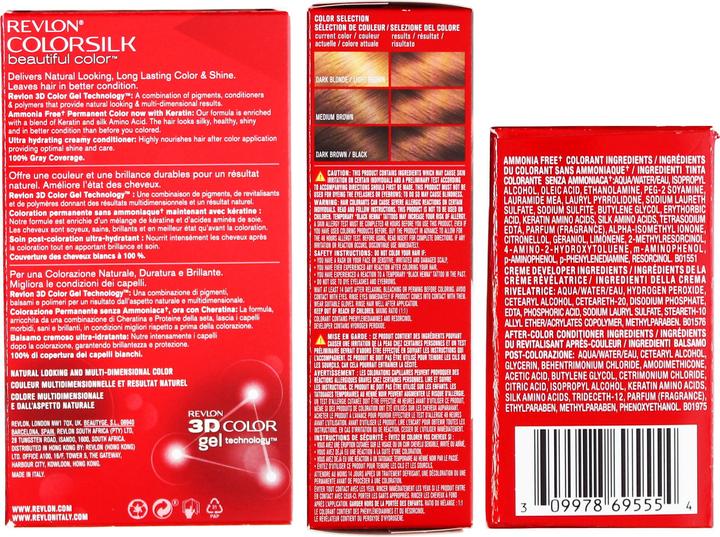 Immagine prodotto Revlon Professional Inchiostro COLORSILK #55-rojizo claro (55)