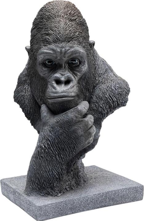 Actual product image Kare Design Deco Object Thinking Gorilla Head