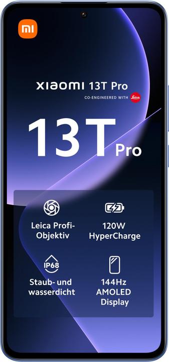 Actual product image Xiaomi 13T Pro (1000 GB, Alpine blue, 6.67", Dual SIM, 5G)