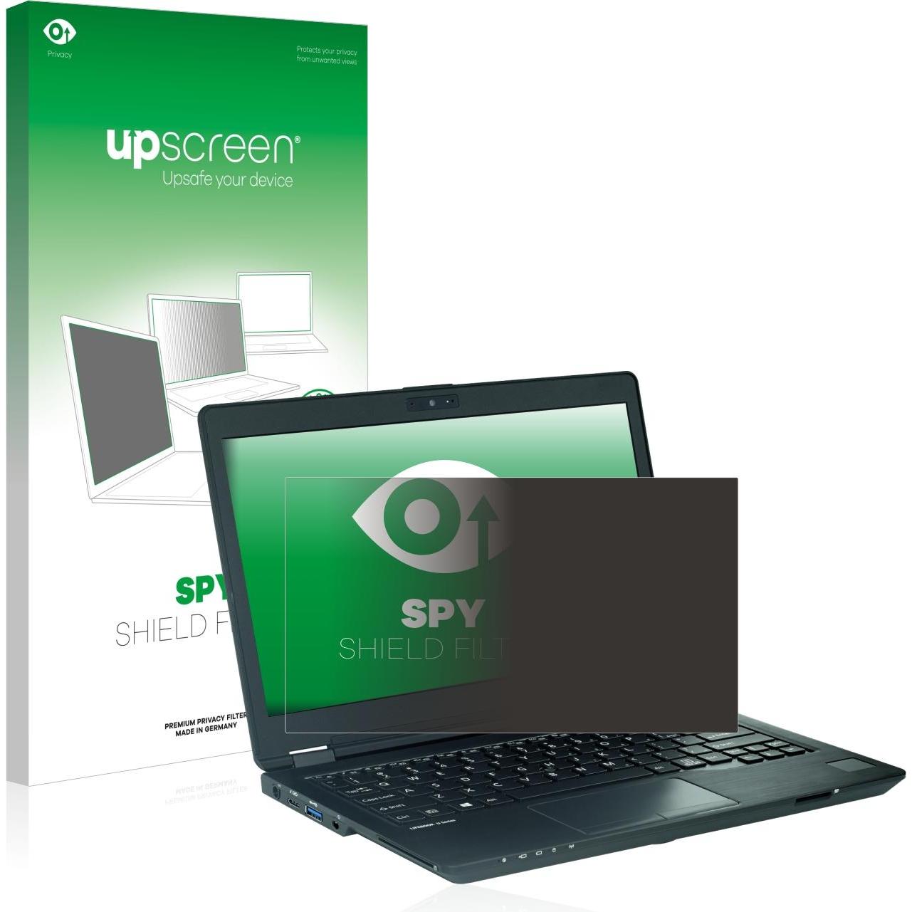 upscreen Spy Shield Blickschutzfilter (12.50", 16 : 9), Notebook Schutzfolie