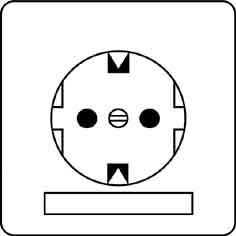 Produktbild Peha SCHUKO-Steckdose