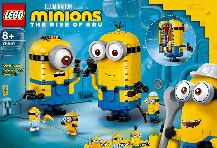 Produktbild LEGO Figuren Bauset mit Versteck (75551, LEGO Minions)