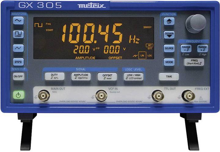 Actual product image Metrix Function generator mains operated and laboratory measuring instrument in one