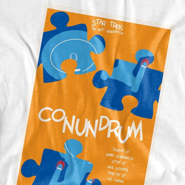 Actual product image Unisex Adult The Next Generation Season 5 Episode 14 T-Shirt (L)