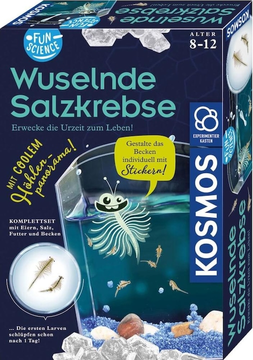 Produktbild Kosmos FunScience Wuselnde Salzkrebse