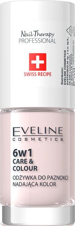 Actual product image Eveline Nail Therapy Care&Colour 6In1 Conditioner To The Claw Coloring French 5Ml (5 ml)