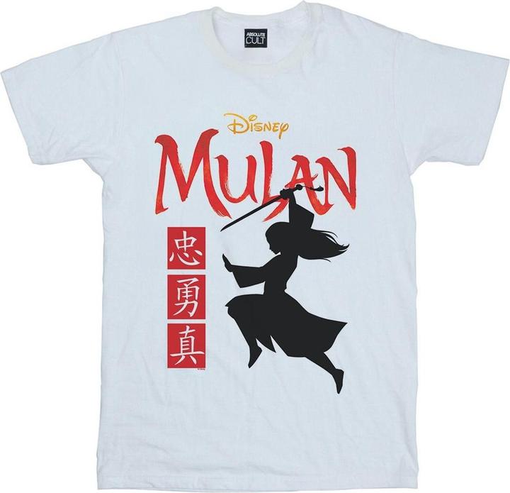 Produktbild Disney Mulan Movie Warrior Silhouette TShirt (S)