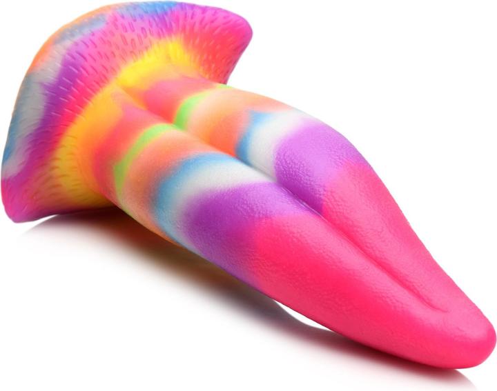 Actual product image Creature Cocks Glowinthedark Unicorn Tongue Dildo