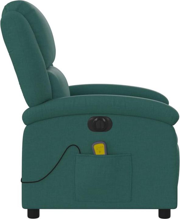 Actual product image vidaXL Massage chair electric fabric