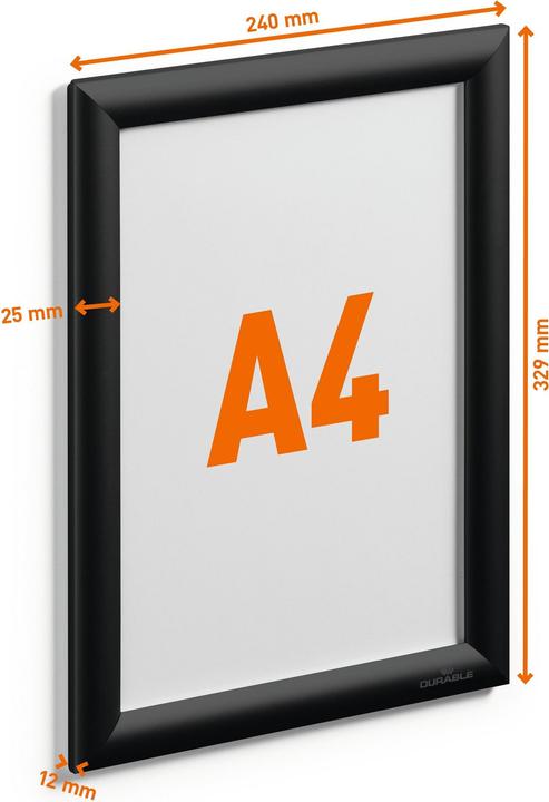 Immagine prodotto Durable Klapprahmen Aluminium A4