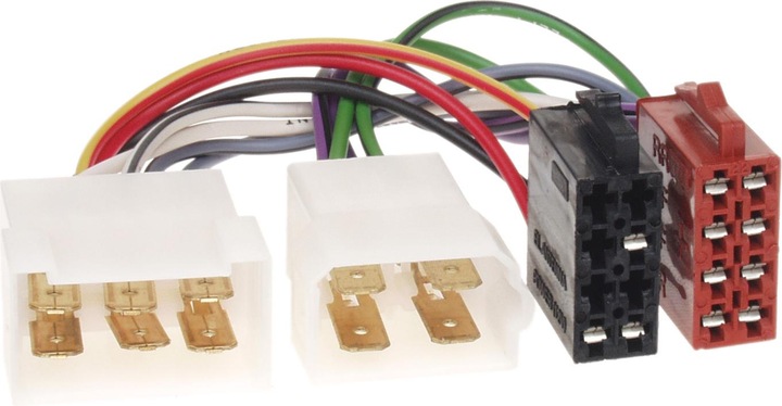 ACV Câble de connexion radio Fiat Adaptateur radio pour voiture Harnais de câbles sur norme ISO
