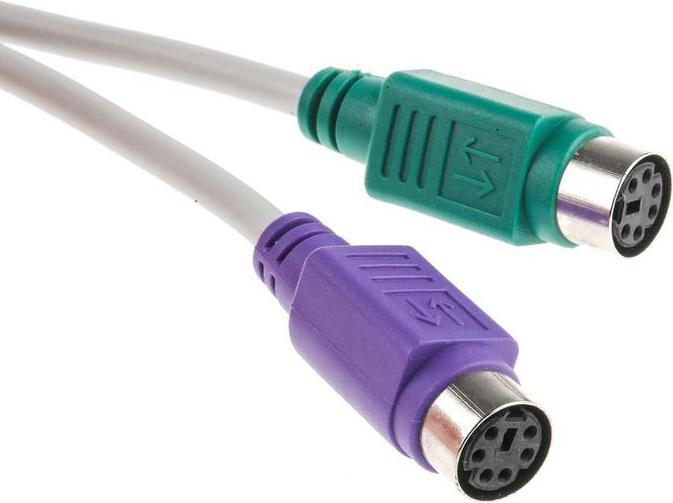 Produktbild RS PRO KVM Kabel, USBA / Stecker, PS/2 x 2 / Buchse, Grau, 300mm