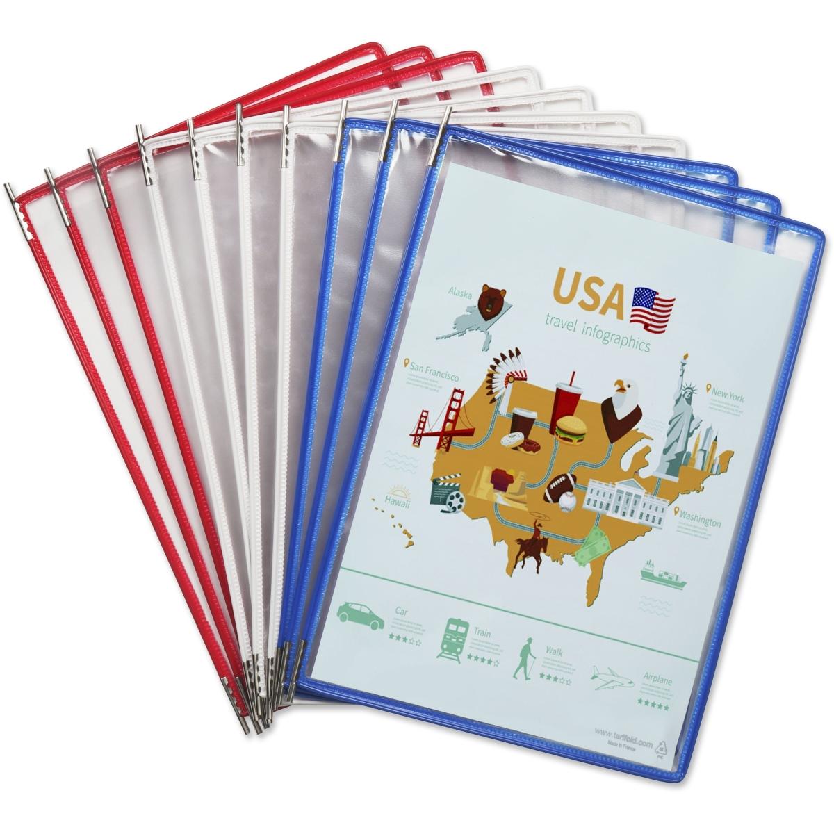 Tarifold, Informationsschild, Wand-Sichttafelelement 10 Tafeln Sortierung USA