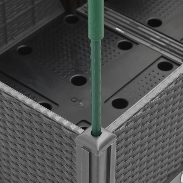Actual product image VidaXL Planter with trellis PP