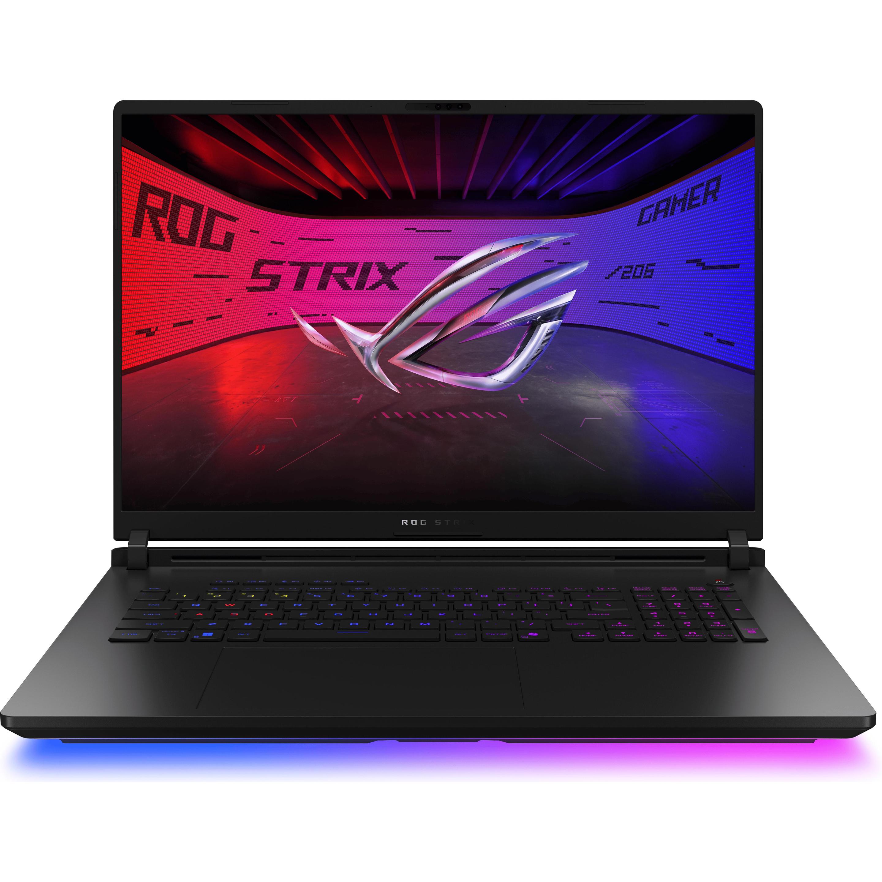 ASUS ROG Strix Scar 18 RTX 5090 (18", Intel Core Ultra 9 275HX, 64 GB, 1000 GB, DE), Notebook, Schwa