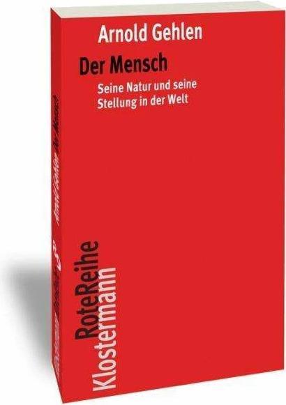 Produktbild Der Mensch (Deutsch, Arnold Gehlen, Karl Siegbert Rehberg, 2016)