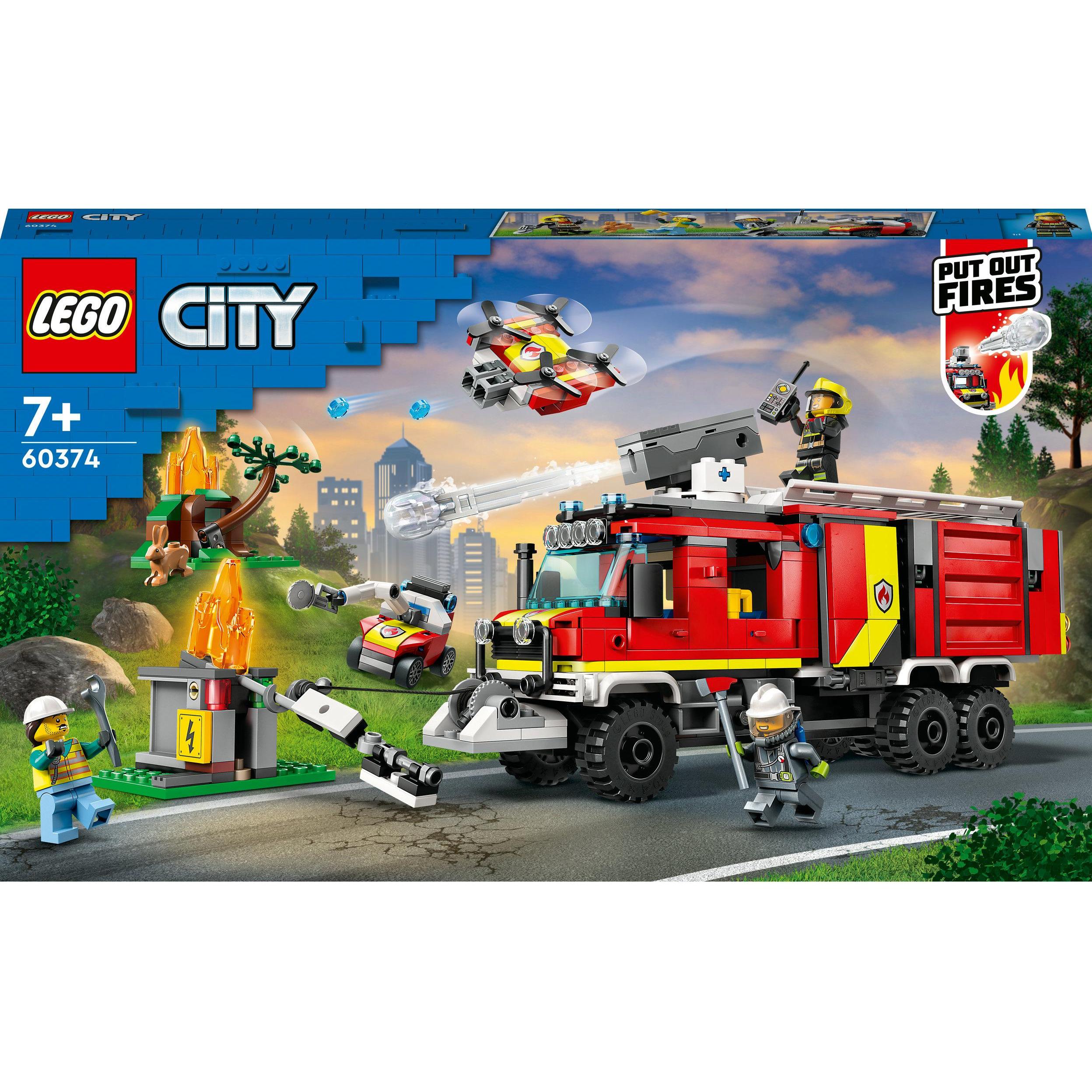 LEGO Einsatzleitwagen der Feuerwehr (60374, LEGO City)