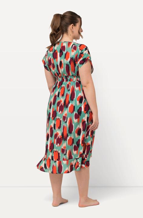 Actual product image Ulla Popken Abstract Print Kaftan (58, 60, 62)