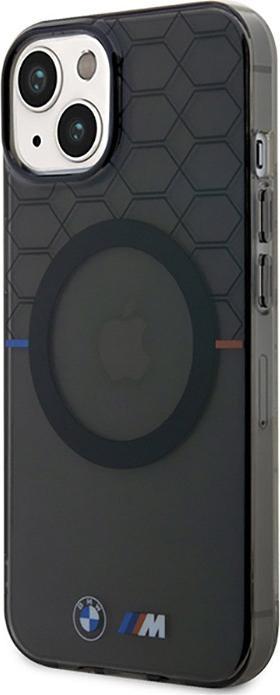 Image du produit BMW Étui BMHMP14MHGPK iPhone 14 Plus 6.7" szary/grey Motif MagSafe (Apple iPhone 14 Plus)
