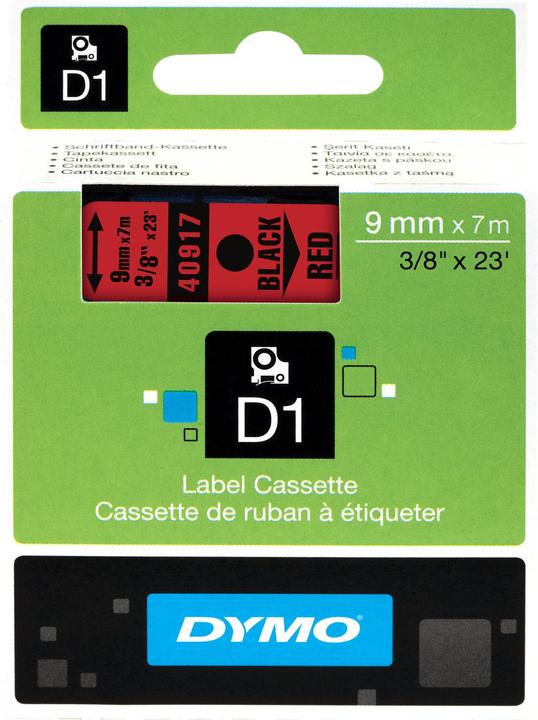 Produktbild Dymo S0720720 Standardband (0.90 cm, Rot)