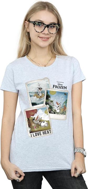 Immagine prodotto Disney Frozen Olaf Polaroid Maglietta Donna (M)