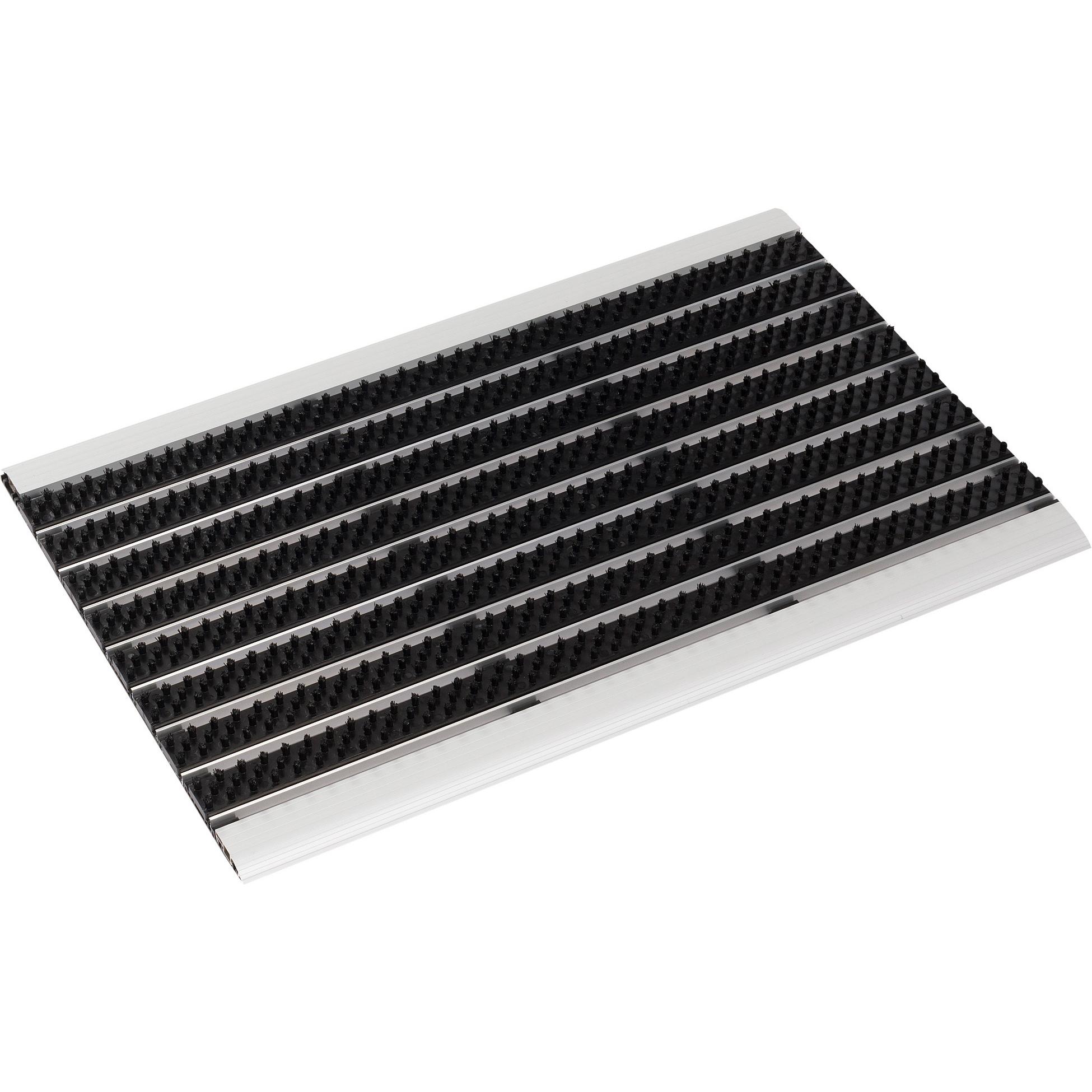 Pergamon, Fussmatte, Fussmatte Sauberlauf Alumium Brushy (40 x 60 cm)