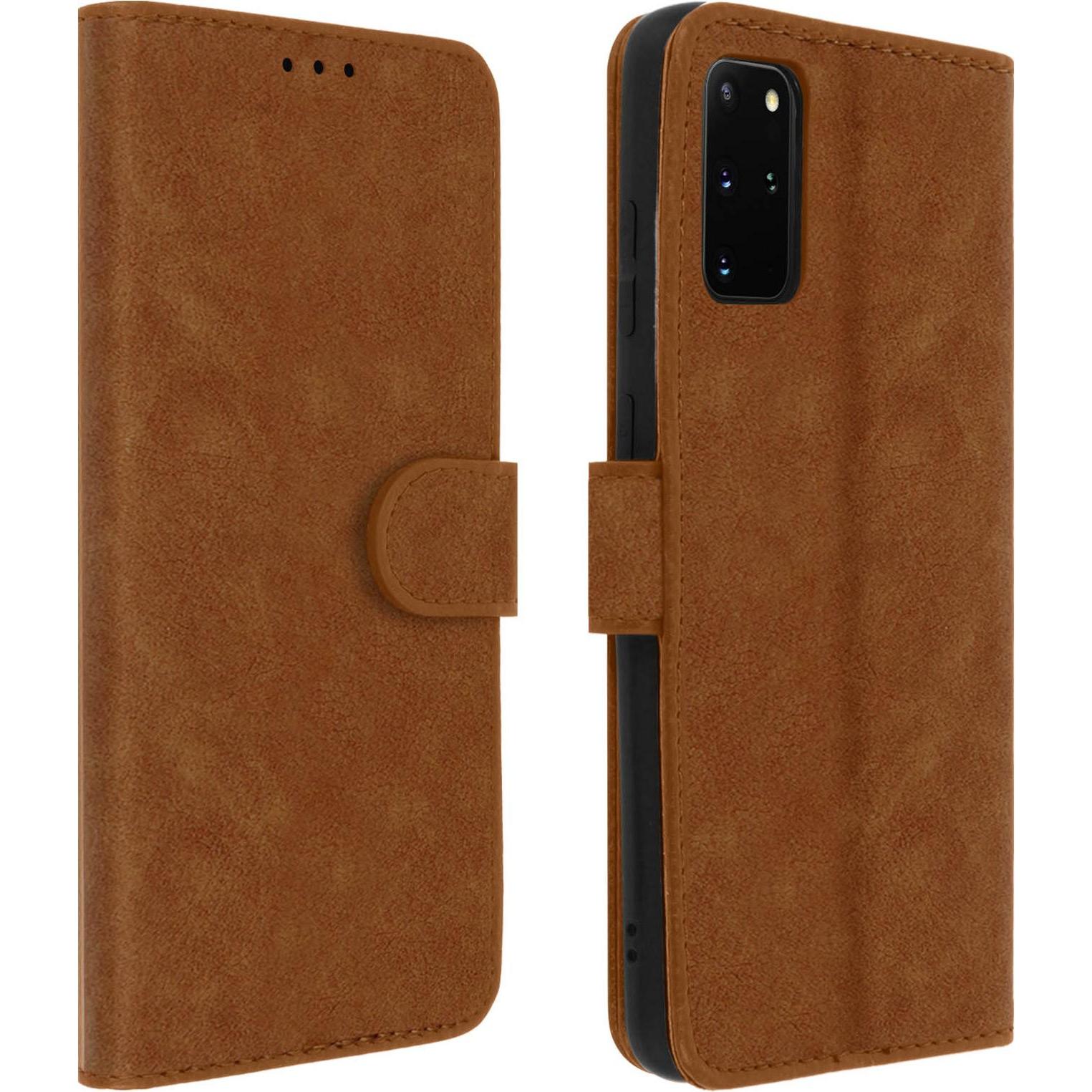 Thumbnail - Avizar Chester Series (Samsung Galaxy S20+), Smartphone Hülle, Braun