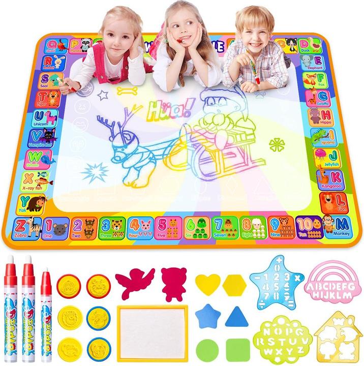 Immagine prodotto Activity Board Grosse Magic-Malmatte mit Wasserbuch (100 x 70 cm)