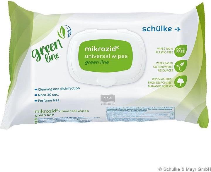 Actual product image Schülke universal wipes greenline SP (3059 ml)