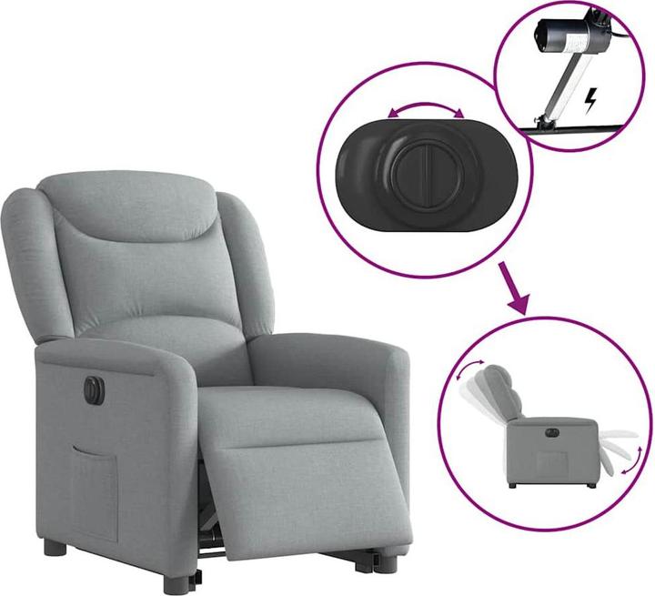 Produktbild vidaXL Relaxsessel mit Aufstehhilfe