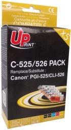 Produktbild Druckerzubehör Uprint Tintes kārtridžs UPrint Canon PGI-525/CLI-526 Multipaka