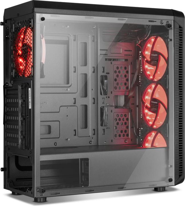 Produktbild Nox ATX TOWER HUMMER TGM RAINBOW RGB - Tower (ATX, mATX, Mini-ITX)