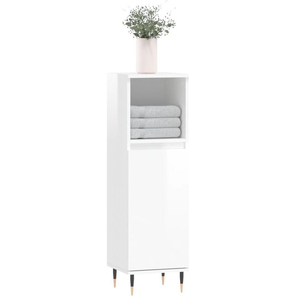 VidaXL, Badezimmerschrank, Badezimmerschrank (30 x 30 x 100 cm)